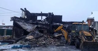 Демонтаж сгоревших зданий в Новомосковске | Сварной-Нвм - снос после пожара от 1030 рублей