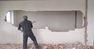 Демонтаж стен в квартире в Новомосковске – цена от 721 рублей. - Сварной-Нвм