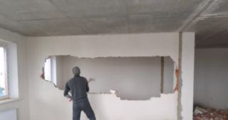 Демонтаж стен Новомосковск, цена от 2934 руб.