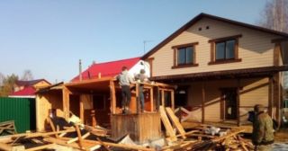Демонтаж частных домов Новомосковск, цена от 1596 руб.