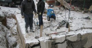Демонтаж старого фундамента Новомосковск, цена от 2934 руб.