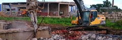 Демонтаж фундамента в Новомосковске